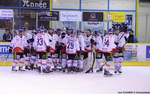 Photo hockey Ligue Magnus - Ligue Magnus : 21ème journée : Caen  vs Epinal  - Les Drakkars se replacent dans la course