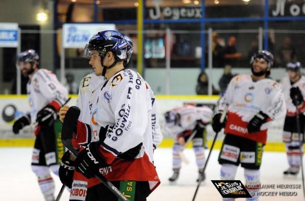 Photo hockey Ligue Magnus - Ligue Magnus : 21ème journée : Caen  vs Epinal  - Les Drakkars se replacent dans la course