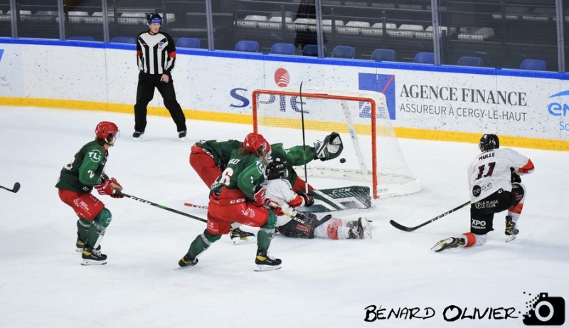 Photo hockey Ligue Magnus - Ligue Magnus : 21ème journée : Cergy-Pontoise vs Bordeaux - Les Boxers croquent les Jokers