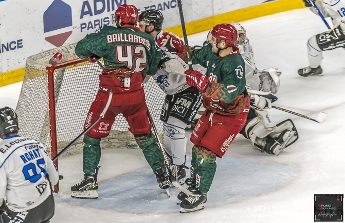 Photo hockey Ligue Magnus - Ligue Magnus : 21ème journée : Cergy-Pontoise vs Gap  - Les Jokers confirment face aux Rapaces