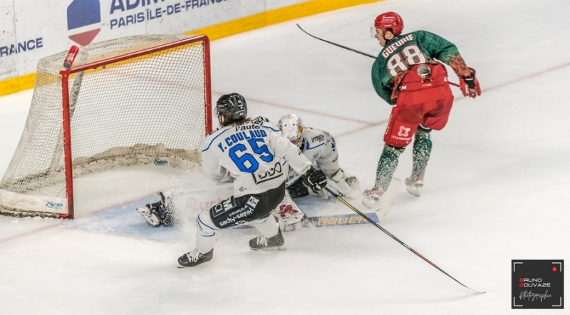 Photo hockey Ligue Magnus - Ligue Magnus : 21ème journée : Cergy-Pontoise vs Gap  - Les Jokers font le job face aux Rapaces