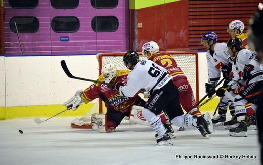 Photo hockey Ligue Magnus - Ligue Magnus : 21ème journée : Dijon  vs Amiens  - Les Gothiques noient Dijon  (+ video buts)