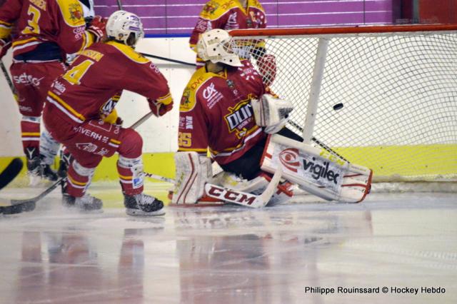 Photo hockey Ligue Magnus - Ligue Magnus : 21ème journée : Dijon  vs Amiens  - Les Gothiques noient Dijon  (+ video buts)