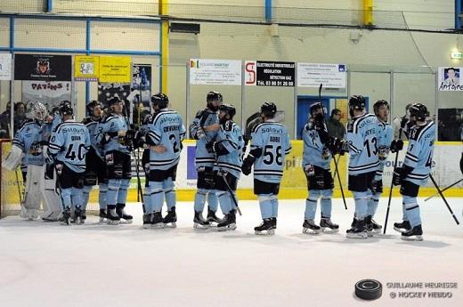 Photo hockey Ligue Magnus - Ligue Magnus : 21ème journée : Epinal  vs Brest  - Brest valide son ticket pour les play-offs