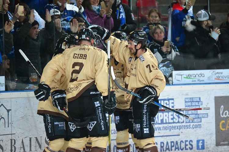 Photo hockey Ligue Magnus - Ligue Magnus : 21ème journée : Gap  vs Bordeaux - Gap conclu novembre avec succès