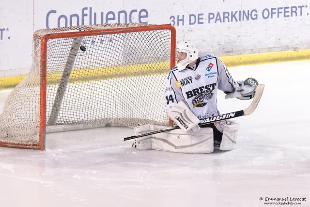 Photo hockey Ligue Magnus - Ligue Magnus : 21ème journée : Lyon vs Brest  - Lyon se donne de l