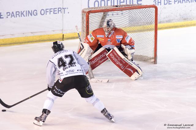 Photo hockey Ligue Magnus - Ligue Magnus : 21ème journée : Lyon vs Brest  - Lyon se donne de l