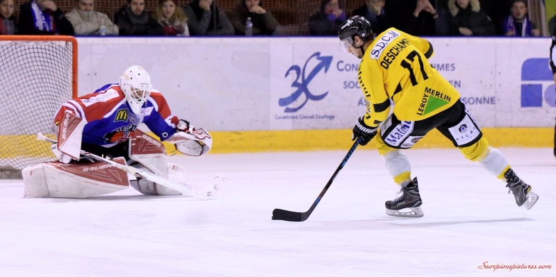 Photo hockey Ligue Magnus - Ligue Magnus : 21ème journée : Mulhouse vs Rouen - Mulhouse s