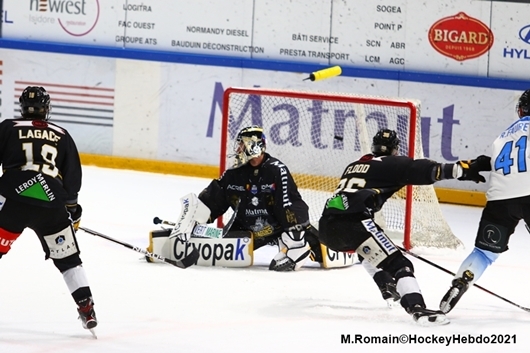 Photo hockey Ligue Magnus - Ligue Magnus : 21ème journée : Rouen vs Gap  - LM : Rouen s