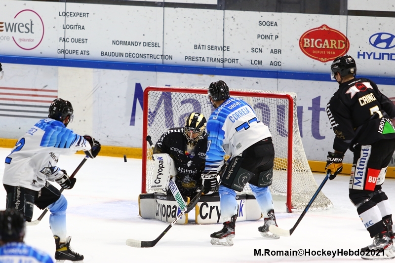 Photo hockey Ligue Magnus - Ligue Magnus : 21ème journée : Rouen vs Gap  - LM : Rouen s