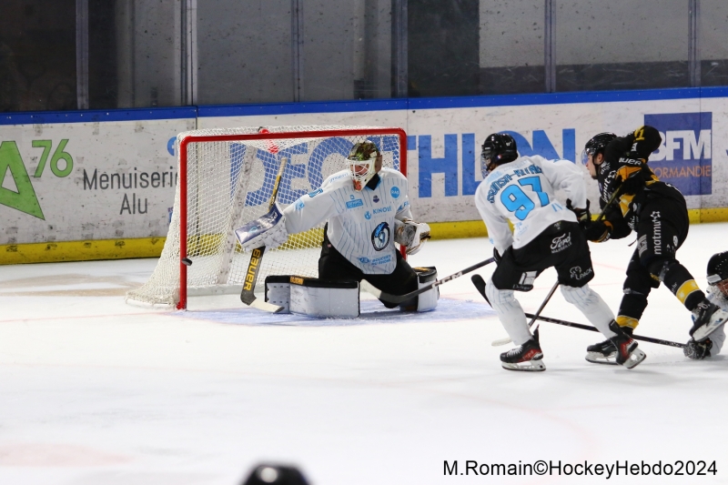 Photo hockey Ligue Magnus - Ligue Magnus : 21ème journée : Rouen vs Marseille - Rouen s’impose par la plus petite des marges