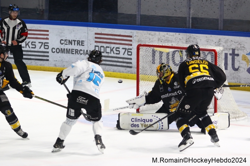 Photo hockey Ligue Magnus - Ligue Magnus : 21ème journée : Rouen vs Marseille - Rouen s’impose par la plus petite des marges