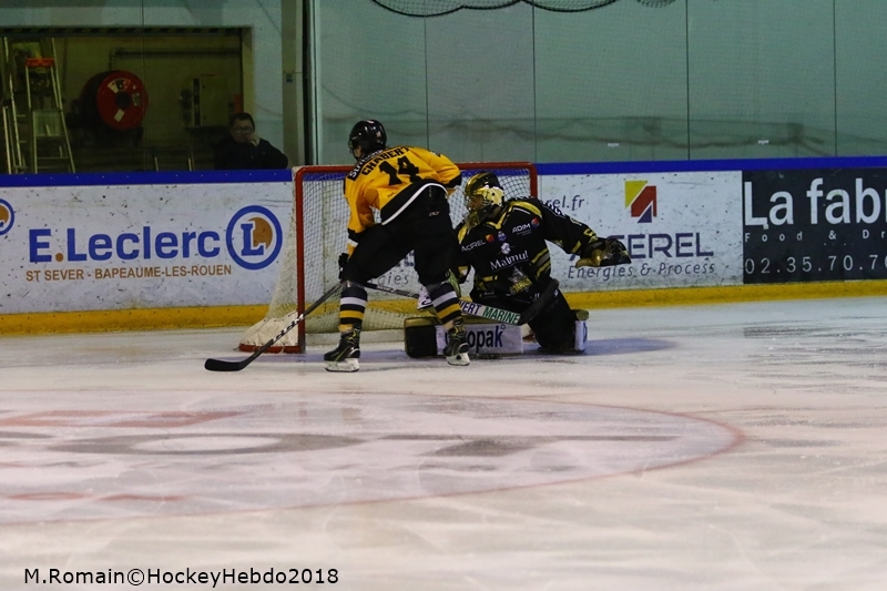 Photo hockey Ligue Magnus - Ligue Magnus : 21ème journée : Rouen vs Strasbourg  - Rouen : d’un extrême à l’autre