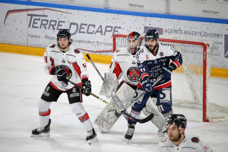Photo hockey Ligue Magnus - Ligue Magnus : 21ème journée : Angers  vs Mulhouse - Victoire franche d\