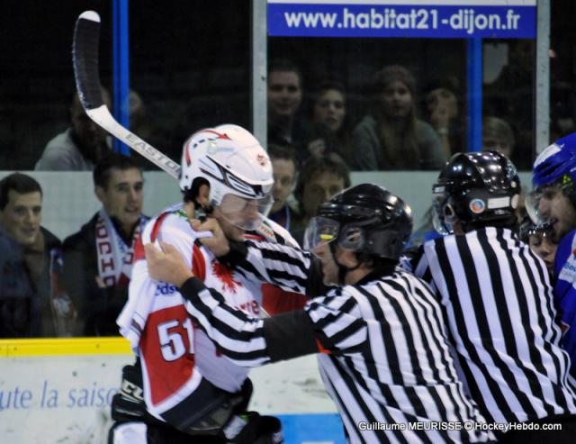 Photo hockey Ligue Magnus - Ligue Magnus : 22ème journée  : Dijon  vs Briançon  - Une revanche saveur moutarde !