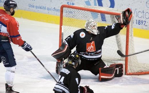 Photo hockey Ligue Magnus - Ligue Magnus : 22ème journée : Amiens  vs Angers  - Nouveau blanchissage pour Mitch O
