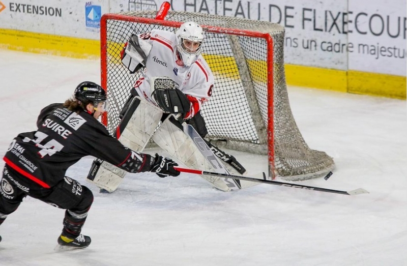 Photo hockey Ligue Magnus - Ligue Magnus : 22ème journée : Amiens  vs Nice - Large victoire d
