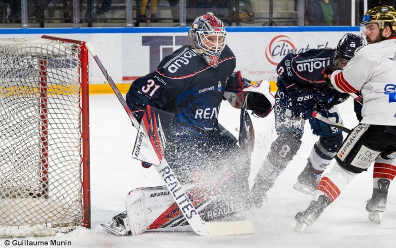Photo hockey Ligue Magnus - Ligue Magnus : 22ème journée : Angers  vs Chamonix  - Chamonix s
