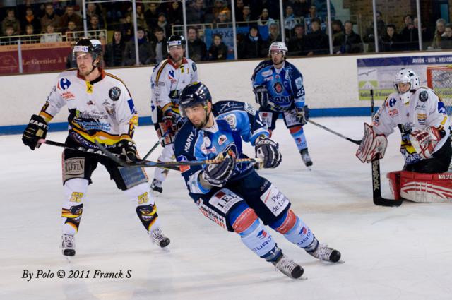 Photo hockey Ligue Magnus - Ligue Magnus : 22ème journée : Angers  vs Morzine-Avoriaz - Les Ducs sans trembler 