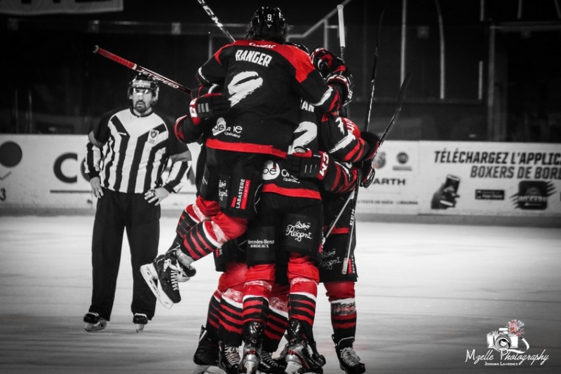 Photo hockey Ligue Magnus - Ligue Magnus : 22ème journée : Bordeaux vs Gap  - Un seul et unique but !