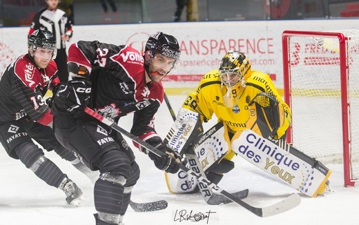 Photo hockey Ligue Magnus - Ligue Magnus : 22ème journée : Bordeaux vs Rouen - Rouen s