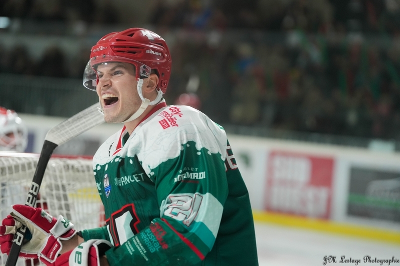 Photo hockey Ligue Magnus - Ligue Magnus : 22ème journée : Briançon  vs Anglet - Anglet remporte le match des mal classés