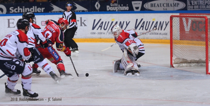 Photo hockey Ligue Magnus - Ligue Magnus : 22ème journée : Grenoble  vs Angers  - Grenoble sur sa lancée