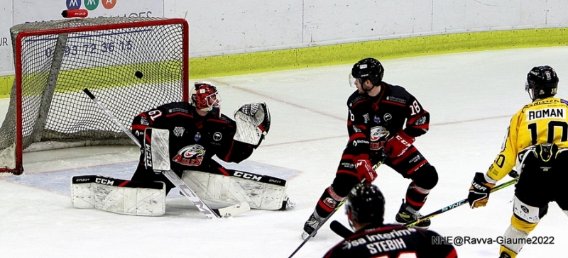 Photo hockey Ligue Magnus - Ligue Magnus : 22ème journée : Nice vs Rouen - La spirale négative continue pour les Aigles 