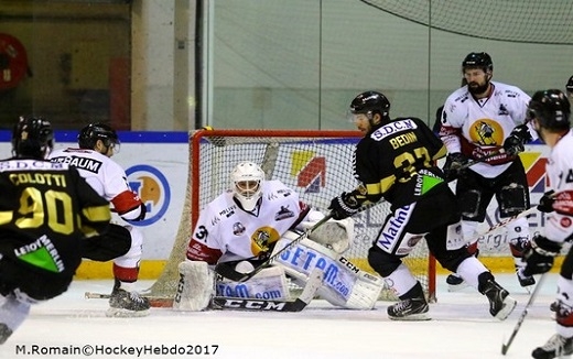 Photo hockey Ligue Magnus - Ligue Magnus : 22ème journée : Rouen vs Chamonix  - La bonne opération des Dragons