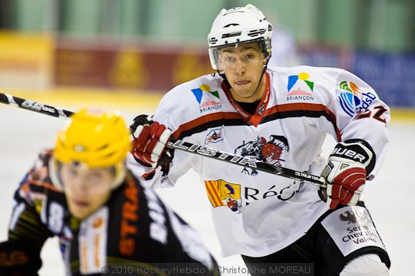 Photo hockey Ligue Magnus - Ligue Magnus : 22ème journée : Strasbourg  vs Briançon  - Le leader butte sur Hiadlovsky
