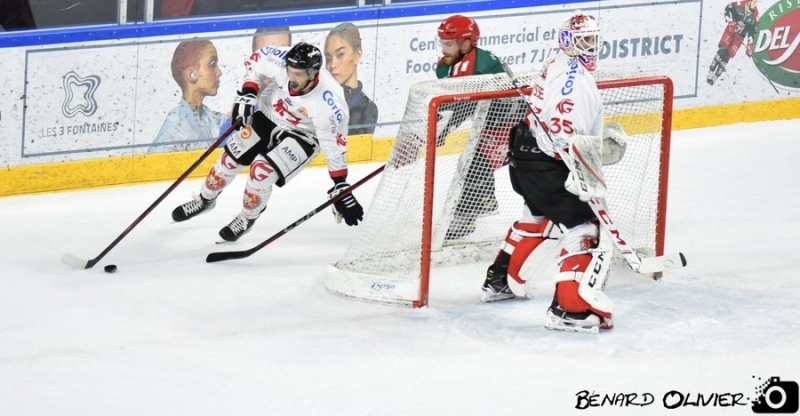 Photo hockey Ligue Magnus - Ligue Magnus : 23ème journée : Cergy-Pontoise vs Amiens  - Les Jokers retrouvent le sourire