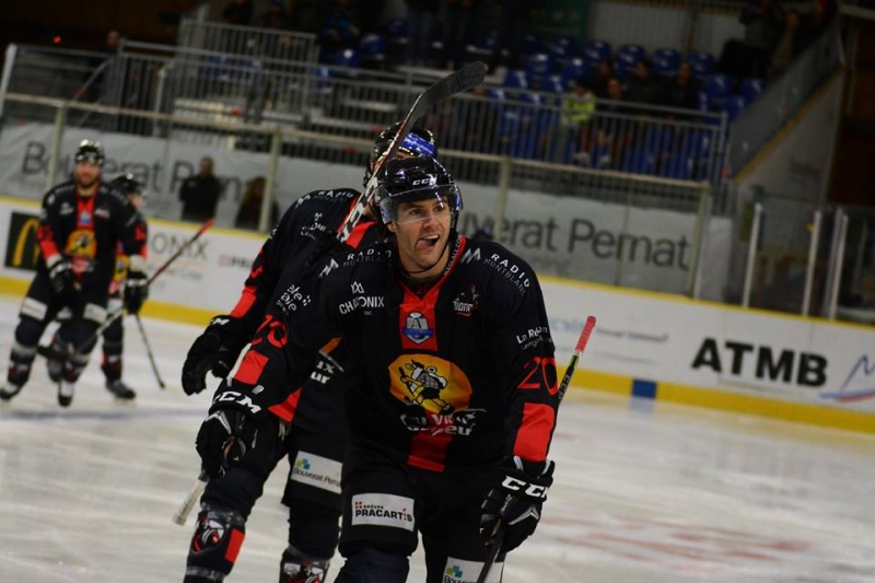 Photo hockey Ligue Magnus - Ligue Magnus : 23ème journée : Chamonix  vs Lyon - Les Lions dominés par les Pionniers