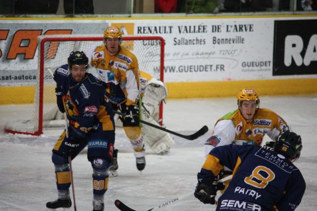 Photo hockey Ligue Magnus - Ligue Magnus : 23ème journée : Chamonix  vs Strasbourg  - Efficacité retrouvée