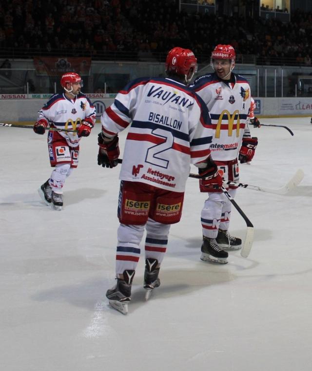 Photo hockey Ligue Magnus - Ligue Magnus : 23ème journée : Epinal  vs Grenoble  - Et de 10 pour Grenoble !