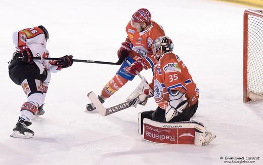 Photo hockey Ligue Magnus - Ligue Magnus : 23ème journée : Lyon vs Amiens  - Les Lions dévorés