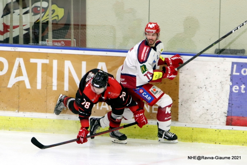 Photo hockey Ligue Magnus - Ligue Magnus : 23ème journée : Nice vs Grenoble  - les Aigles font tomber le leader