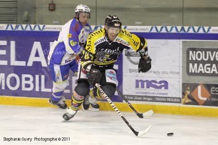 Photo hockey Ligue Magnus - Ligue Magnus : 23ème journée : Rouen vs Gap  - Rouen garde le cap