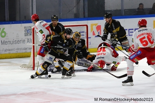 Photo hockey Ligue Magnus - Ligue Magnus : 23ème journée : Rouen vs Grenoble  - LM : Rouen prend sa revanche sur Grenoble