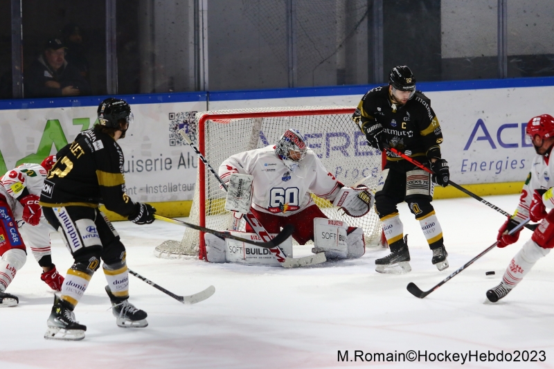 Photo hockey Ligue Magnus - Ligue Magnus : 23ème journée : Rouen vs Grenoble  - LM : Rouen prend sa revanche sur Grenoble