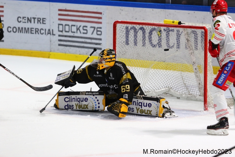 Photo hockey Ligue Magnus - Ligue Magnus : 23ème journée : Rouen vs Grenoble  - LM : Rouen prend sa revanche sur Grenoble