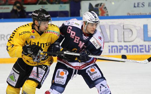 Photo hockey Ligue Magnus - Ligue Magnus : 24ème journée  : Grenoble  vs Rouen - Grenoble : match référence ?