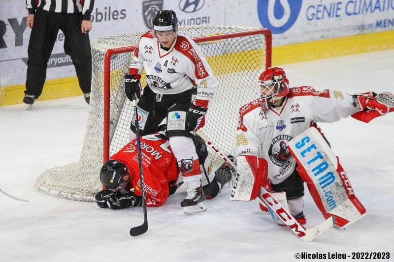 Photo hockey Ligue Magnus - Ligue Magnus : 24ème journée : Amiens  vs Chamonix  - Chamonix s