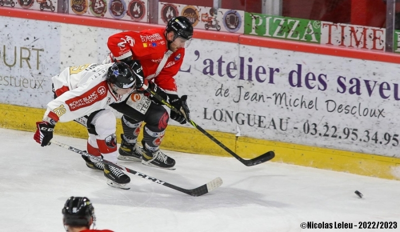 Photo hockey Ligue Magnus - Ligue Magnus : 24ème journée : Amiens  vs Chamonix  - Chamonix s
