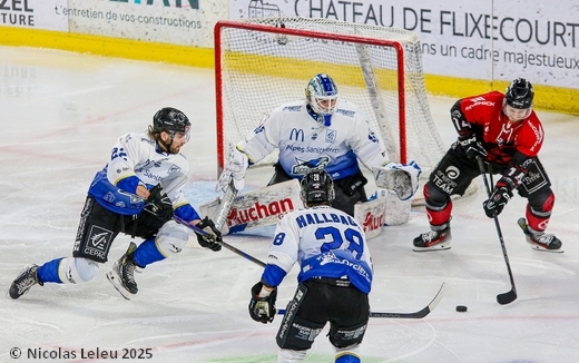 Photo hockey Ligue Magnus - Ligue Magnus : 24ème journée : Amiens  vs Gap  - Les Gothiques s