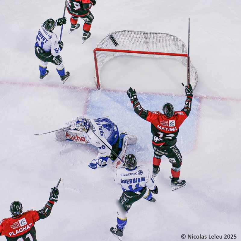 Photo hockey Ligue Magnus - Ligue Magnus : 24ème journée : Amiens  vs Gap  - Les Gothiques s