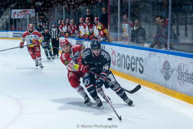 Photo hockey Ligue Magnus - Ligue Magnus : 24ème journée : Angers  vs Grenoble  - Grenoble enchaîne à Angers
