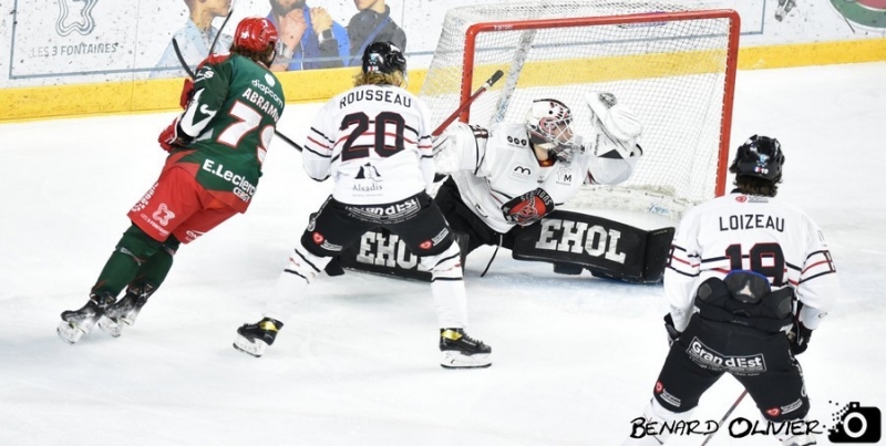 Photo hockey Ligue Magnus - Ligue Magnus : 24ème journée : Cergy-Pontoise vs Mulhouse - Les Jokers enfoncent les Scorpions