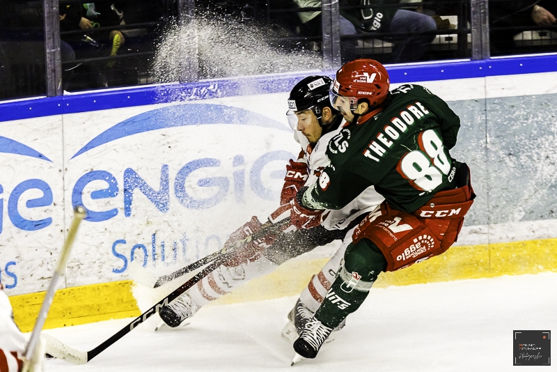 Photo hockey Ligue Magnus - Ligue Magnus : 24ème journée : Cergy-Pontoise vs Nice - Nice enchaine, Cergy s
