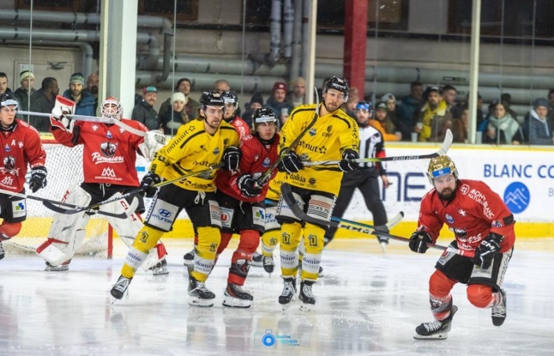 Photo hockey Ligue Magnus - Ligue Magnus : 24ème journée : Chamonix  vs Rouen - Reportage photos : Chamonix Vs Rouen