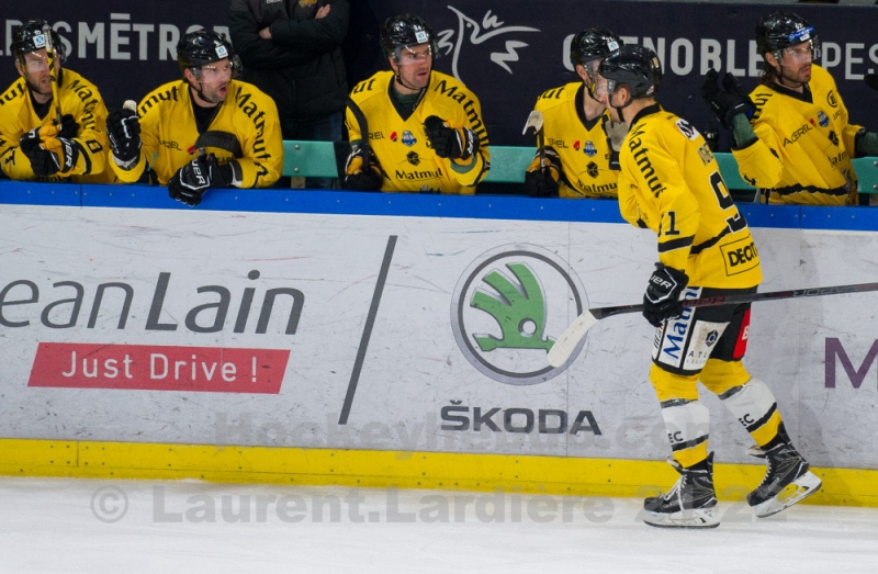 Photo hockey Ligue Magnus - Ligue Magnus : 24ème journée : Grenoble  vs Rouen - Grenoble bat le champion en titre ! 